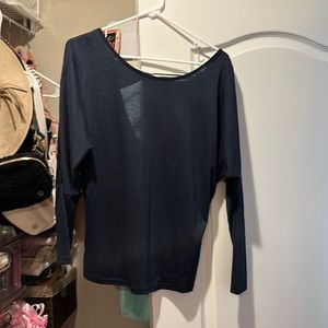 Game day Couture- bow back top- size M